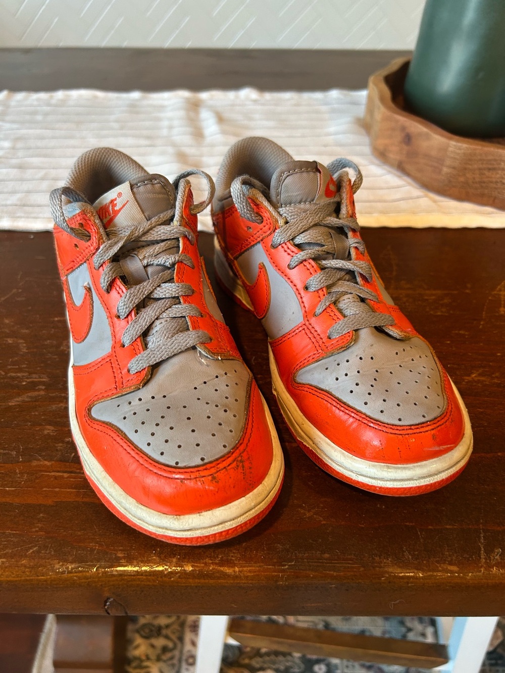 Boys Nike Dunk low sneakers